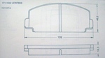 AC Delco remblokken 171-1042 Toyota oldtimer te koop