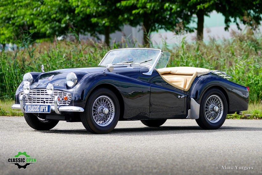 1958 Triumph TR3A met Overdrive oldtimer te koop