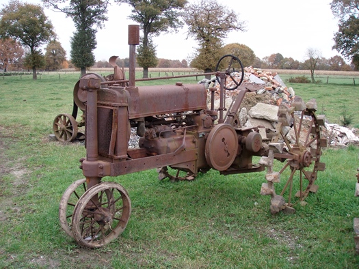 1937 John Deere Unstyled A on steel vooroorlogse oldtimer tractor te koop