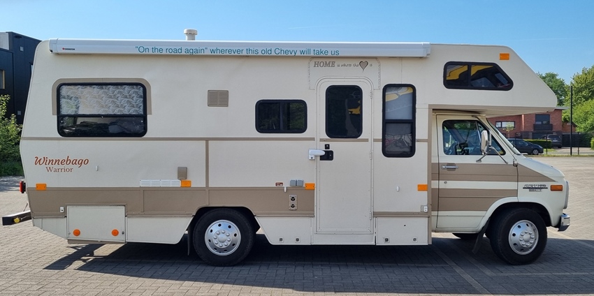 1990 Chevrolet motorhome winnebago warrior oldtimer vrachtwagen te koop