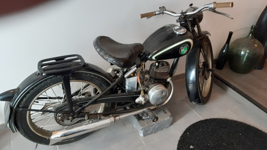 1950 Puch 125 cc oldtimer motorfiets te koop