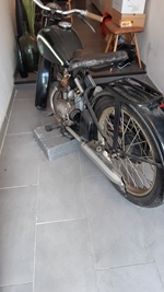1950 Puch 125 cc oldtimer motorfiets te koop