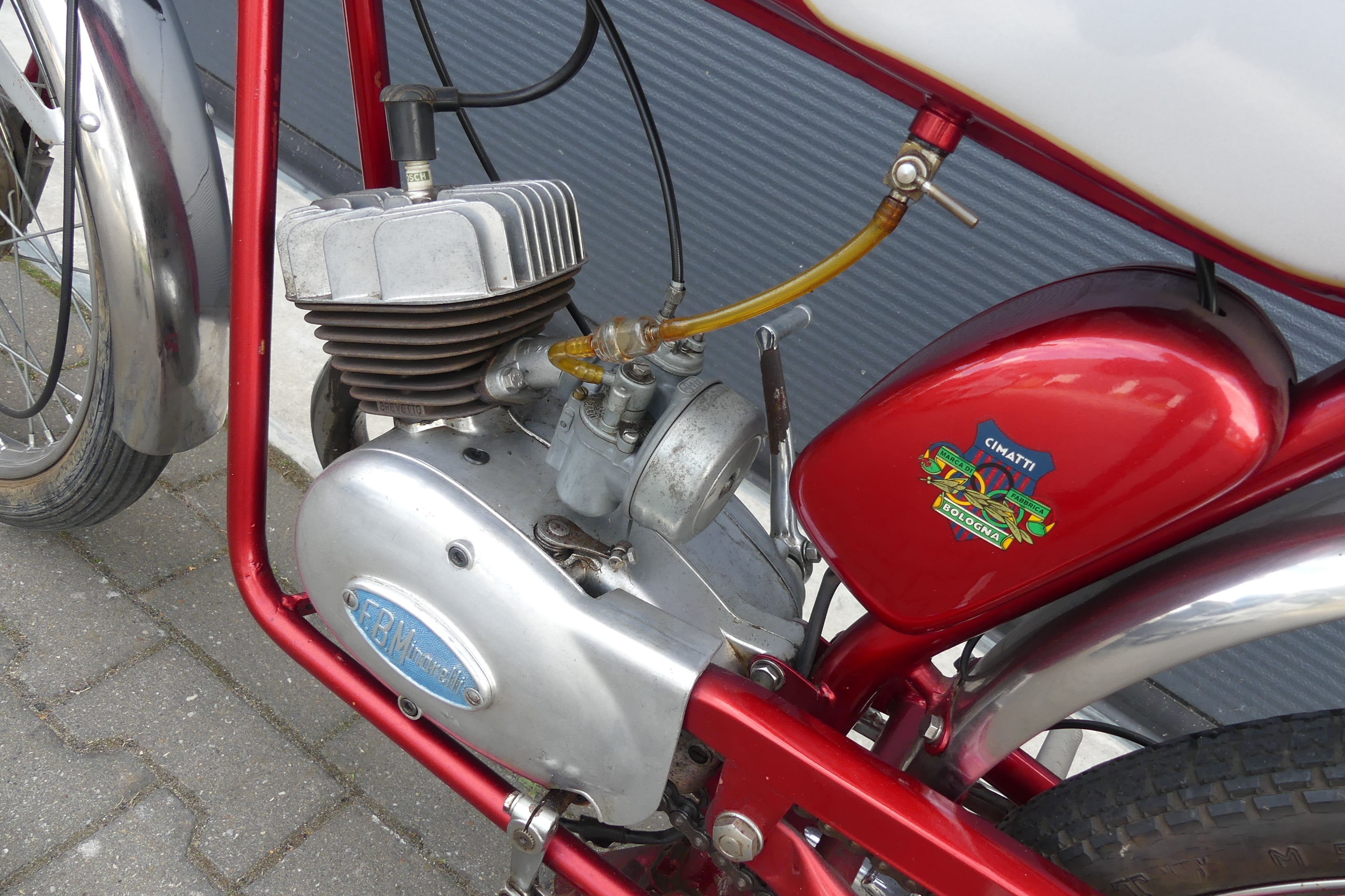 1973 Cimatti 50cc Caféracer oldtimer bromfiets te koop