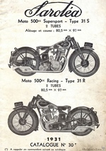 1931 Sarolea 31R oldtimer motorfiets te koop