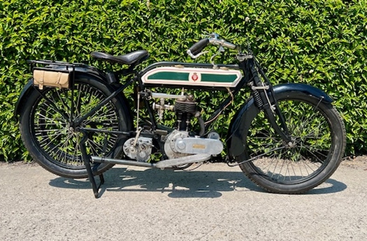 1922 Sarolea 22D vooroorlogse oldtimer motorfiets te koop