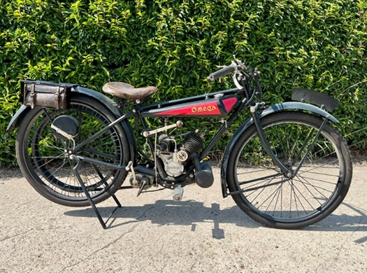 1925 Omega Junior 175 vooroorlogse oldtimer motorfiets te koop