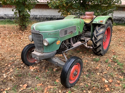 1965 Fendt Farmer 2 ca with air brakes and high road gear oldtimer tractor te koop