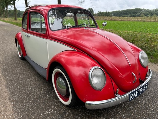 1967 Volkswagen Kever 1600 Ragtop oldtimer te koop
