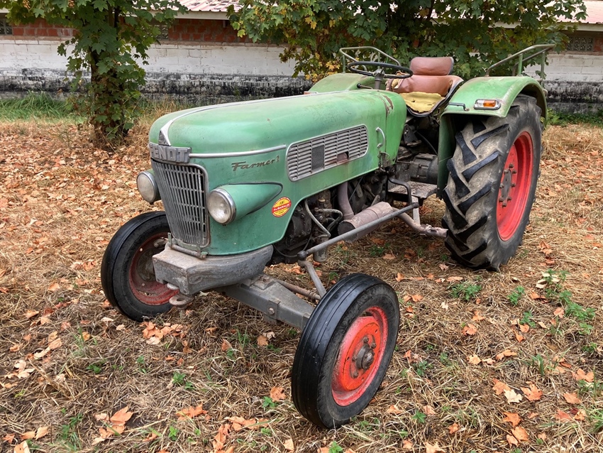 1965 Fendt Farmer 2 ca with air brakes and high road gear oldtimer tractor te koop