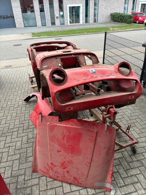 1962 Triumph TR3B   restauratie project oldtimer te koop