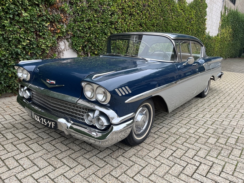 1958 Chevrolet bel Air V 8 Hard Top oldtimer te koop