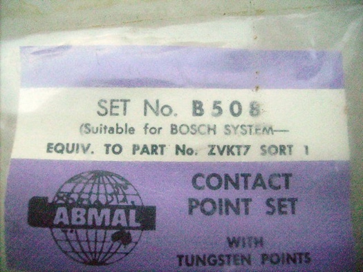 Contact Puntset Alfa Romeo/Audi/Saab/M Benz/VW/DAF te koop