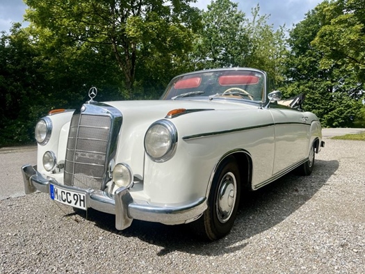 1957 Mercedes 220 S Cabrio oldtimer te koop