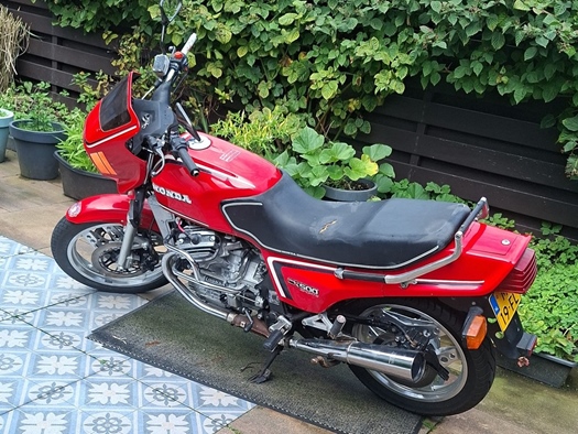 1981 Honda 500 oldtimer motorfiets te koop