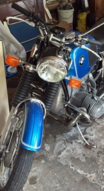 1973 BMW R50/5 oldtimer motorfiets te koop
