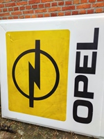 Opel dealer bord oldtimer te koop