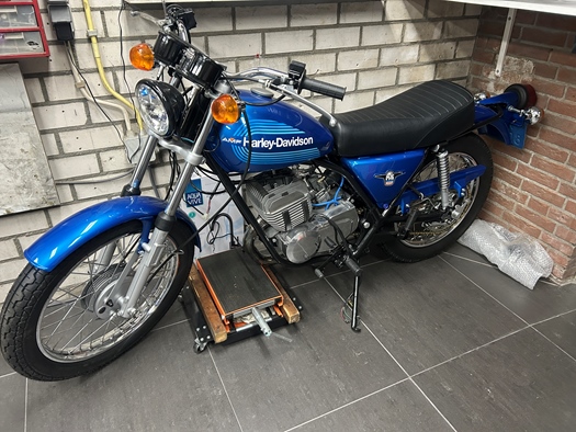 1975 Harley-Davidson ss 175 oldtimer motorfiets te koop