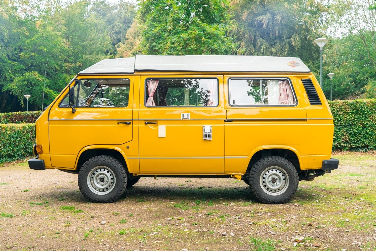 1988 Volkswagen T3 Syncro Carthago camper oldtimer te koop