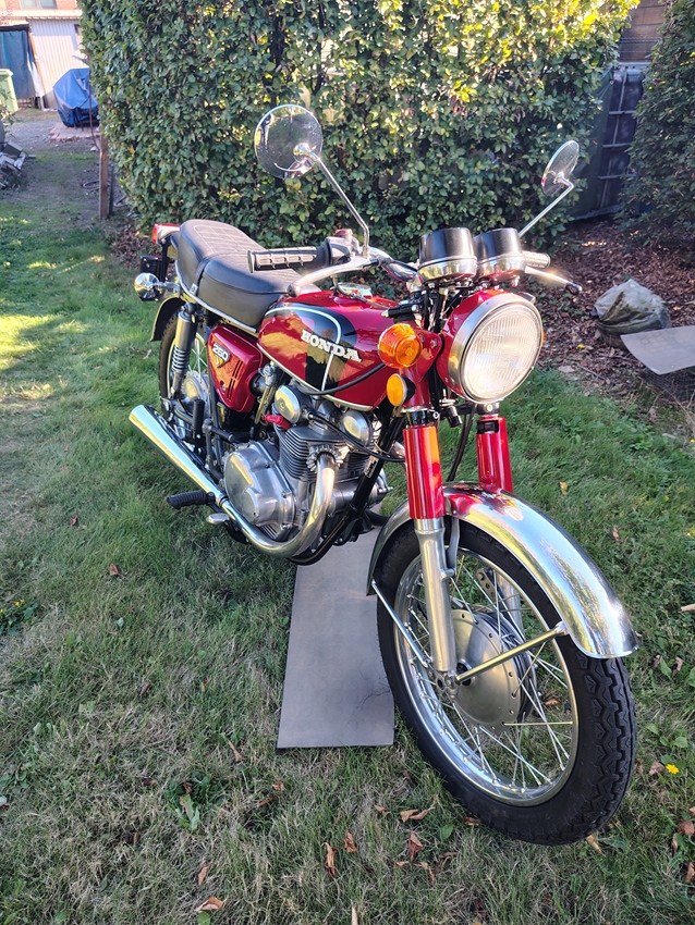 1972 Honda CB250 k4 oldtimer motorfiets te koop
