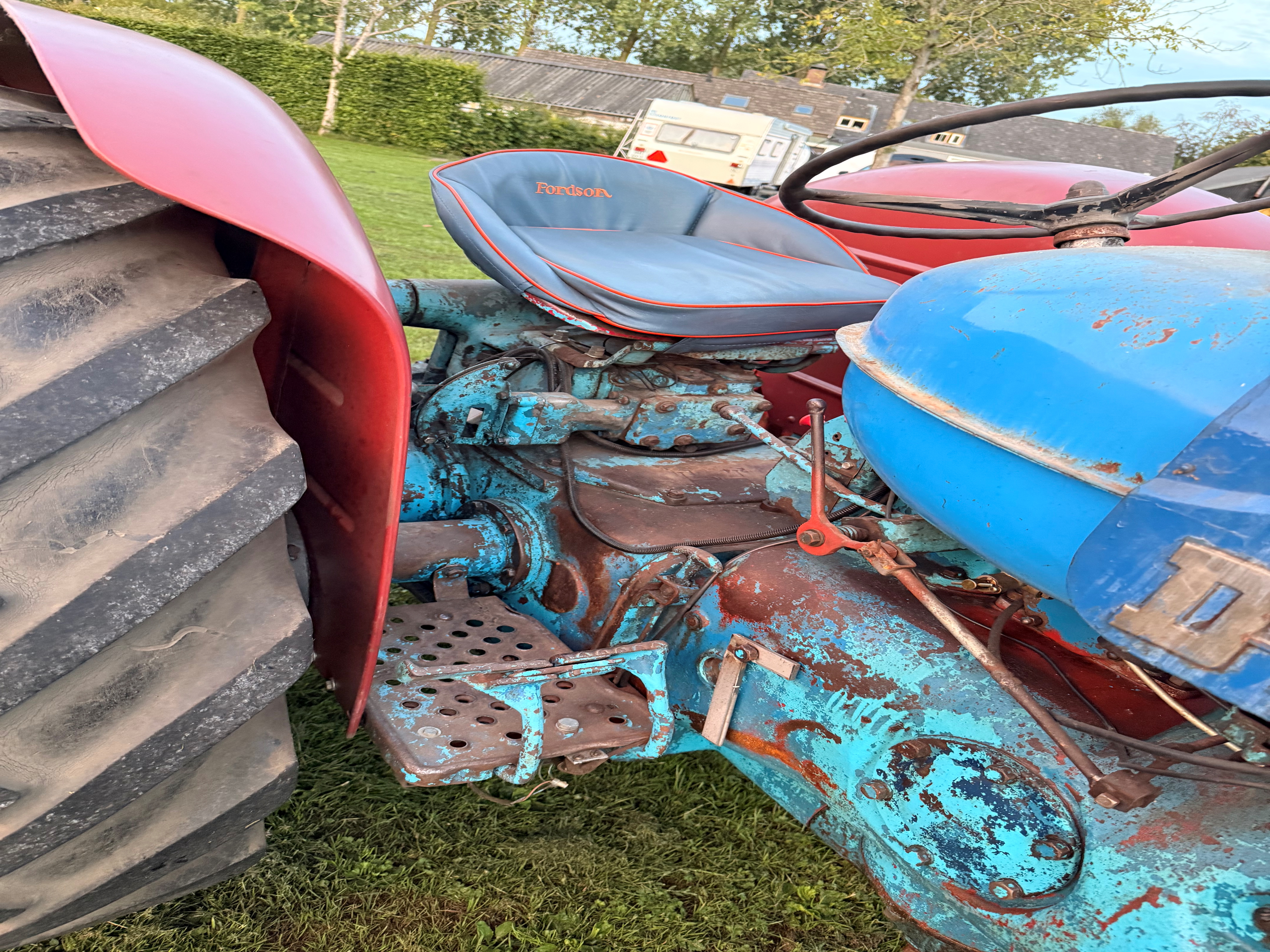 1955 Fordson Major oldtimer tractor te koop