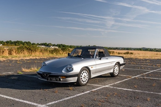 1987 Alfa Romeo Spider 2000 Quadrifoglio Verde oldtimer te koop