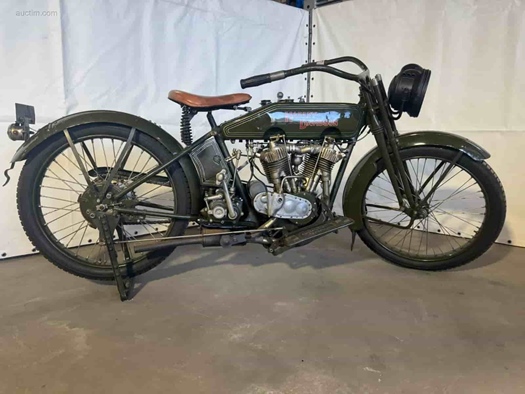1917 Harley-Davidson Model J vooroorlogse oldtimer motorfiets te koop