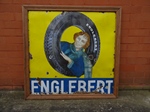 emaille reclameborden - garage- banden- olie- benz oldtimer te koop