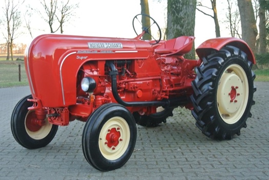 1960 Porsche Hofherr Schrantz A140L 1/10 oldtimer tractor te koop