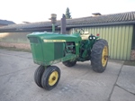1967 John Deere 4020 gas narrow front with duals, oldtimer tractor te koop