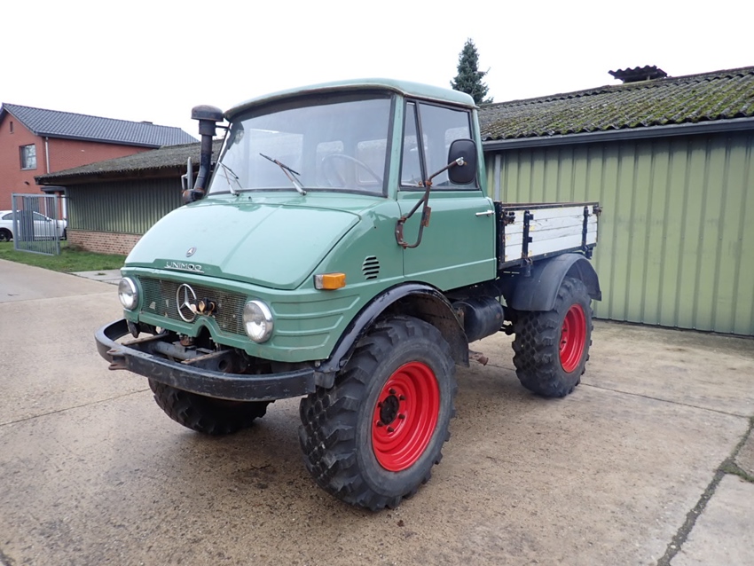 1972 Mercedes Unimog 421 U52 Original oldtimer vrachtwagen te koop