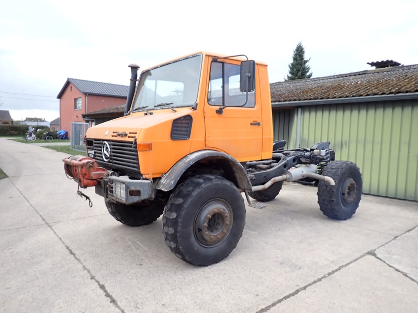 1987 Mercedes Unimog U1700 100 KmH oldtimer vrachtwagen te koop