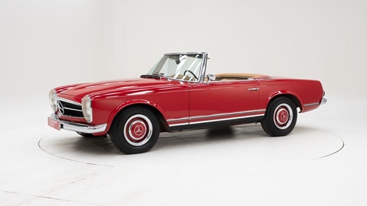 1968 Mercedes 250 SL + Hardtop oldtimer te koop