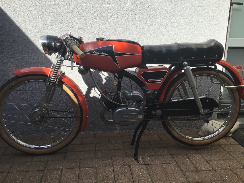 1968 Flandria Sportif4 oldtimer bromfiets te koop