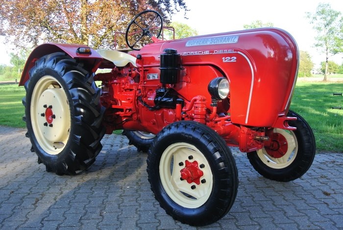 1957 Porsche Hofherr Schrantz 122 oldtimer tractor te koop