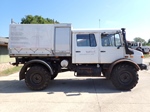 Mercedes Unimog U1550 L37 2004 Double Cab oldtimer vrachtwagen te koop