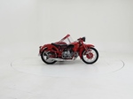 1953 Moto Guzzi Falcone + Sidecar oldtimer motorfiets te koop