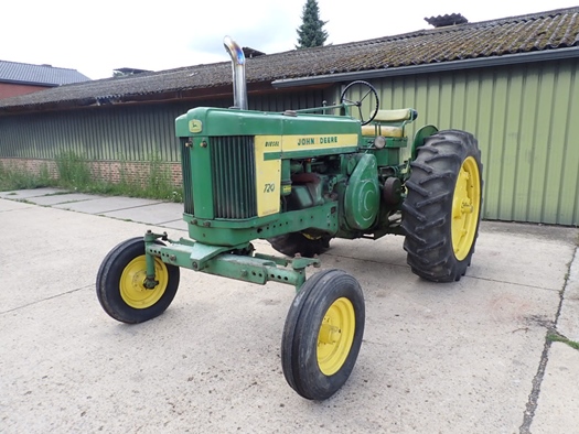 1957 John Deere 720 Diesel Pony start oldtimer te koop