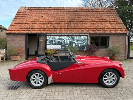 1959 Triumph TR3A, Overdrive oldtimer te koop