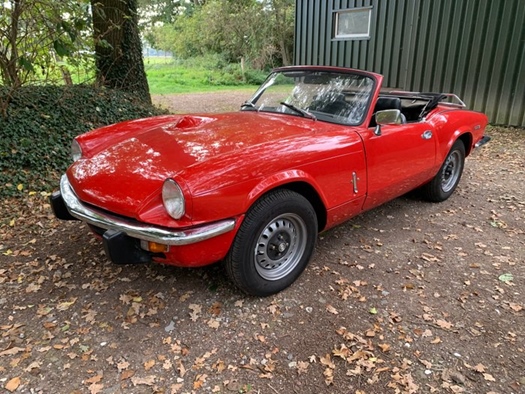 1973 Triumph Spitfire 1300 MK4 oldtimer te koop