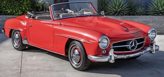 1960 Mercedes 190SL oldtimer te koop