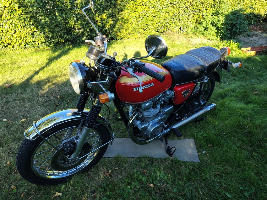 1972 Honda cb450k5 oldtimer motorfiets te koop