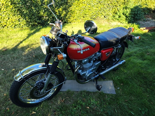 1972 Honda cb450k5 oldtimer motorfiets te koop