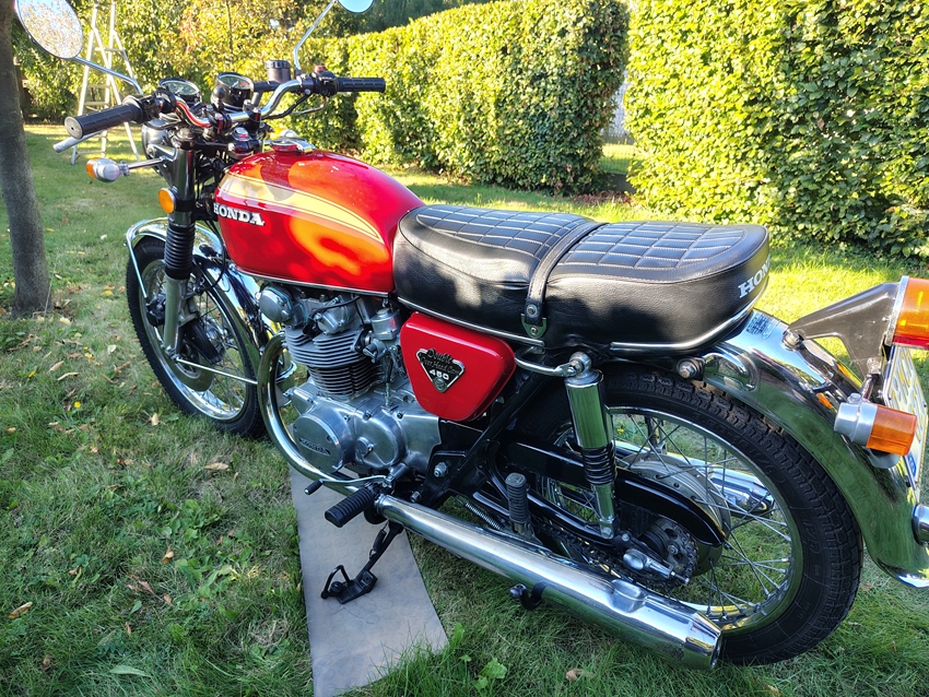 1972 Honda cb450k5 oldtimer motorfiets te koop