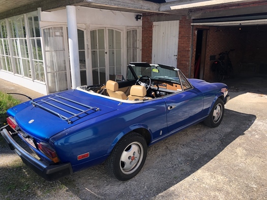 1978 Fiat 124 spider oldtimer te koop