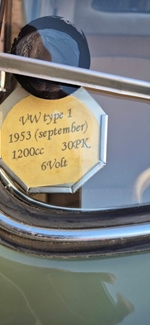 1953 Volkswagen Kever type 1 oldtimer te koop