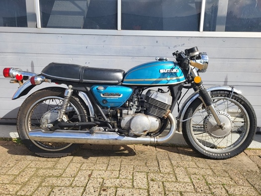 1974 Suzuki T500 oldtimer motorfiets te koop