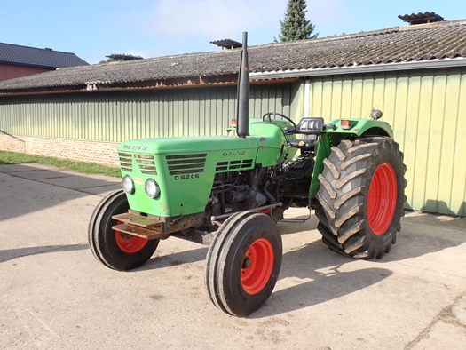 1972 Deutz D6206 oldtimer tractor te koop